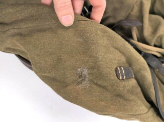 Rucksack Wehrmacht, datiert 1943. Getragenes Stück