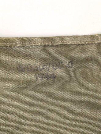 Wehrmacht, Tasche für Signaltuch und Pflöcke zur Befestigung. Datiert 1944