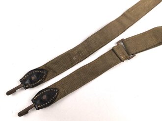 Trageriemen für einen Brotbeutel des Heeres. Gebraucht