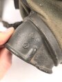 Gasmaske Modell 1930 Wehrmacht. Datiert 1939, ungereinigtes Stück, angetrocknet