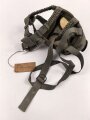 Gasmaske Modell 1930 Wehrmacht. Datiert 1939, ungereinigtes Stück, angetrocknet