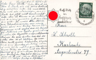 "Laß dich im Luftschutz ausbilden!"...