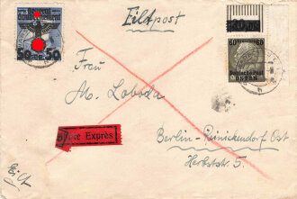 Generalgouvernement, Deutsche Post Osten, Feldpostbrief