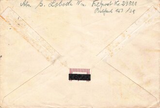 Generalgouvernement, Deutsche Post Osten, Feldpostbrief