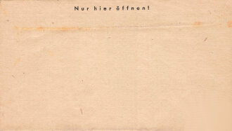 SS Feldpost vom 31.8.43, Feldpostnummer 20727N