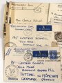 U.S. Zensur von 1946 / 1947, Sechs Briefumschläge von Schottland nach München