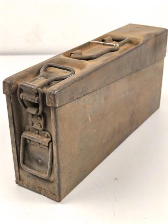 Gurtkasten / Patronenkasten Reichswehr, frühe Wehrmacht. Grob gereinigtes Stück