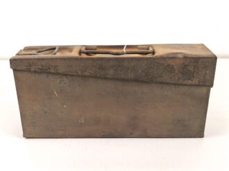 Gurtkasten / Patronenkasten Reichswehr, frühe Wehrmacht. Grob gereinigtes Stück