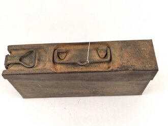 Gurtkasten / Patronenkasten Reichswehr, frühe Wehrmacht. Grob gereinigtes Stück