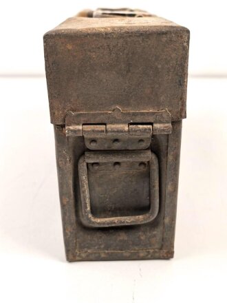 Gurtkasten / Patronenkasten Reichswehr, frühe Wehrmacht. Grob gereinigtes Stück
