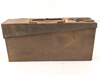 Gurtkasten / Patronenkasten Reichswehr, frühe Wehrmacht. Grob gereinigtes Stück