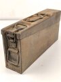Gurtkasten / Patronenkasten Reichswehr, frühe Wehrmacht. Grob gereinigtes Stück