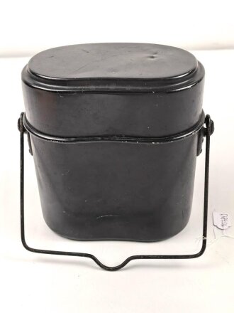 Kochgeschirr alter Art ( hohe Form ) , so von Parteiverbänden im III.Reich getragen. Guter Zustand, Originallack