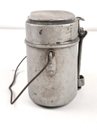 Kochgeschirr Wehrmacht, stark getragen, nicht zusammengehörig