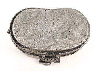 Kochgeschirr Wehrmacht, stark getragen, nicht zusammengehörig