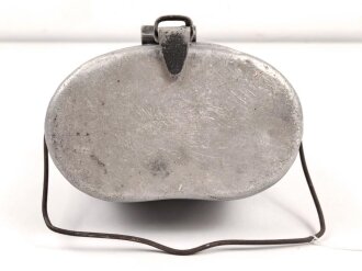 Kochgeschirr Wehrmacht, stark getragen, nicht zusammengehörig