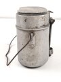 Kochgeschirr Wehrmacht, stark getragen, nicht zusammengehörig