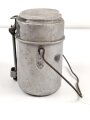 Kochgeschirr Wehrmacht, stark getragen, nicht zusammengehörig