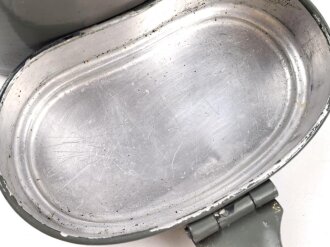 Kochgeschirr Wehrmacht, Hersteller AEMA36, zusamengehörig, neuzeitlich lackiert