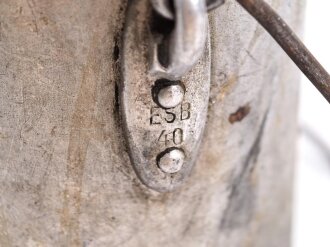 Kochgeschirr Wehrmacht, stark getragen, nicht zusammengehörig