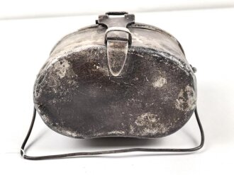 Kochgeschirr Wehrmacht, stark getragen, nicht zusammengehörig