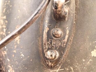 Kochgeschirr Wehrmacht, stark getragen, nicht zusammengehörig