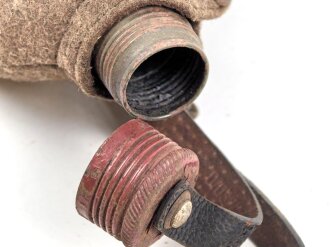 Feldflasche Wehrmacht, späte Ausführung, ungereinigtes Stück
