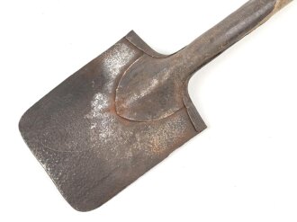 Spaten Wehrmacht, leicht narbiges Stück, gereinigt