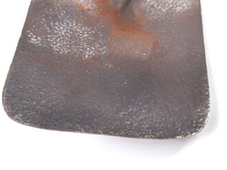 Spaten Wehrmacht, leicht narbiges Stück, gereinigt