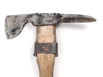 Kaiserreich und 1. Weltkrieg Pionierbeil, gereinigtes Kammerstück L.I.R.53