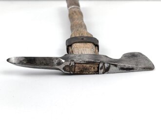 Kaiserreich und 1. Weltkrieg Pionierbeil, gereinigtes Kammerstück L.I.R.53