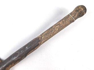 Kaiserreich und 1. Weltkrieg, Spaten Modell 1898, Blatt gereinigt