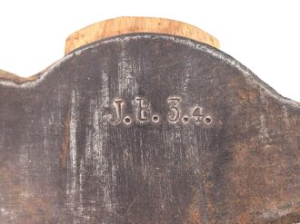 Kaiserreich und 1. Weltkrieg, Klauenbeil gereinigt und mit neuem Stiel versehen. Kammerstück