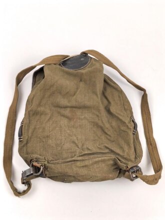 Rucksack Wehrmacht, relativ kleines Modell, stark getragen, datiert 1940