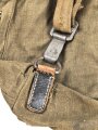 Rucksack Wehrmacht, relativ kleines Modell, stark getragen, datiert 1940