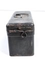 Blechkasten für Ersatzteile Wehrmacht. Originallack, 10 x 8 x 21cm