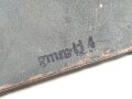 Blechkasten für Ersatzteile Wehrmacht. Originallack, 10 x 8 x 21cm