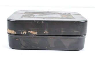 Wehrmacht, Transportbehälter für 30 Stück Ueb-Ladungen 30. Maße 12 x 15 x 5cm