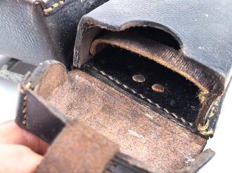 Patronentasche zum k98 der Wehrmacht. Guter Zustand, keine Stempel. Wehrmacht oder frühe Nachkriegszeit ?