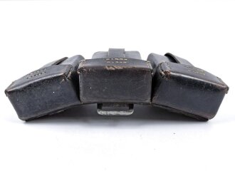 Patronentasche zum k98 der Wehrmacht. Guter Zustand, keine Stempel. Wehrmacht oder frühe Nachkriegszeit ?