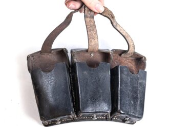 Patronentasche zum k98 der Wehrmacht. Guter Zustand, keine Stempel. Wehrmacht oder frühe Nachkriegszeit ?