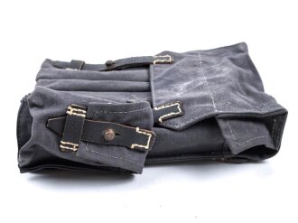 Magazintasche für MP40 der Wehrmacht, Ausführung für Fallschirmjäger. Neuzeitliche Sammleranfertigung