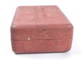 Blechkasten " Autolampen Sicherungen" vermutlich Zivil, Maße 11 x 15 x 5,5cm