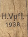 Grosser Sack für Heeresverpflegung , gebraucht, datiert 1938