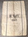 Grosser Sack für Heeresverpflegung , gebraucht, datiert 1943