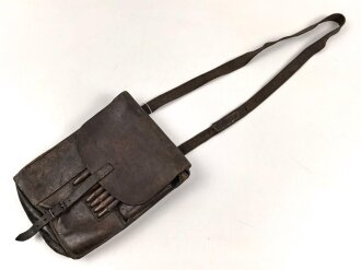 Kartentasche Wehrmacht , Verschluss alt repariert,...