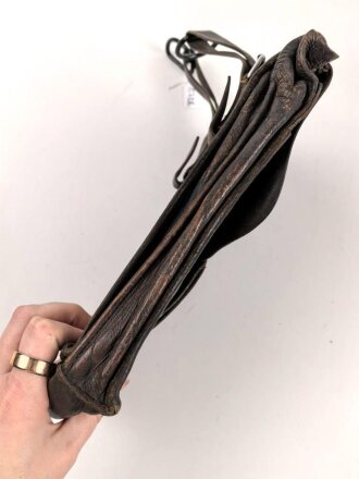 Kartentasche Wehrmacht , gebraucht, alt repariert, Kammerstück I.R. 110