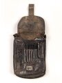 Kartentasche Wehrmacht , gebraucht, alt repariert, Kammerstück I.R. 110