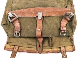 Tornister Wehrmacht , leicht getragenes Stück,  datiert 1939