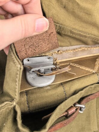 Tornister Wehrmacht , leicht getragenes Stück,  datiert 1939